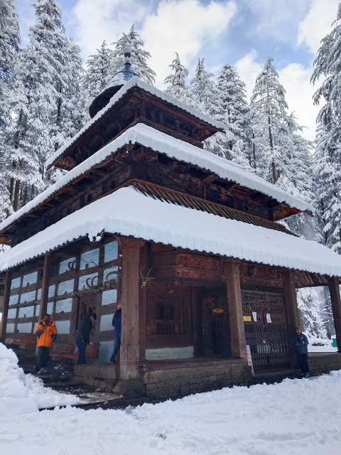 Hidimba Devi Temple near Vista Resort